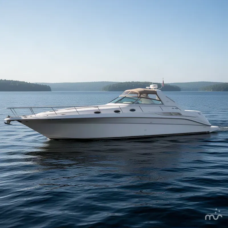 Slide: The Image of Sea Ray 450 Sundancer 1999 - 2