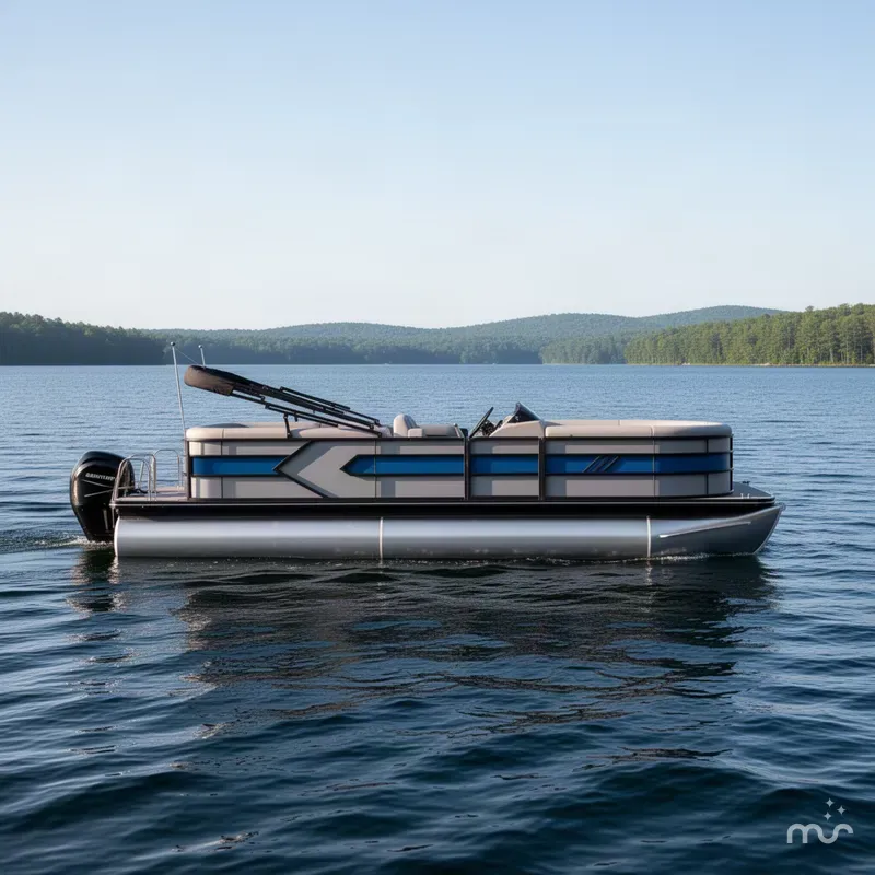 Slide: The Image of Bentley Pontoons 203 Bolt Tri-Toon 2027 - 2