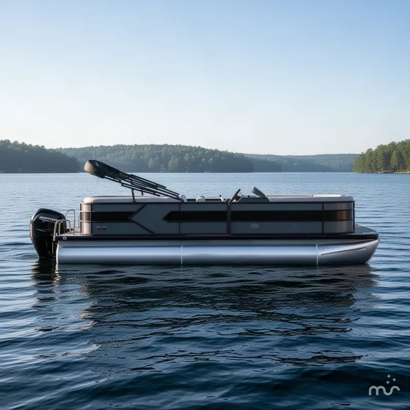 Slide: The Image of Bentley Pontoons 223 Bolt Tri-Toon 2027 - 1