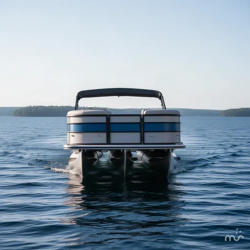 Slide: The Image of Bentley Pontoons 223 Bolt Tri-Toon 2027 - 2