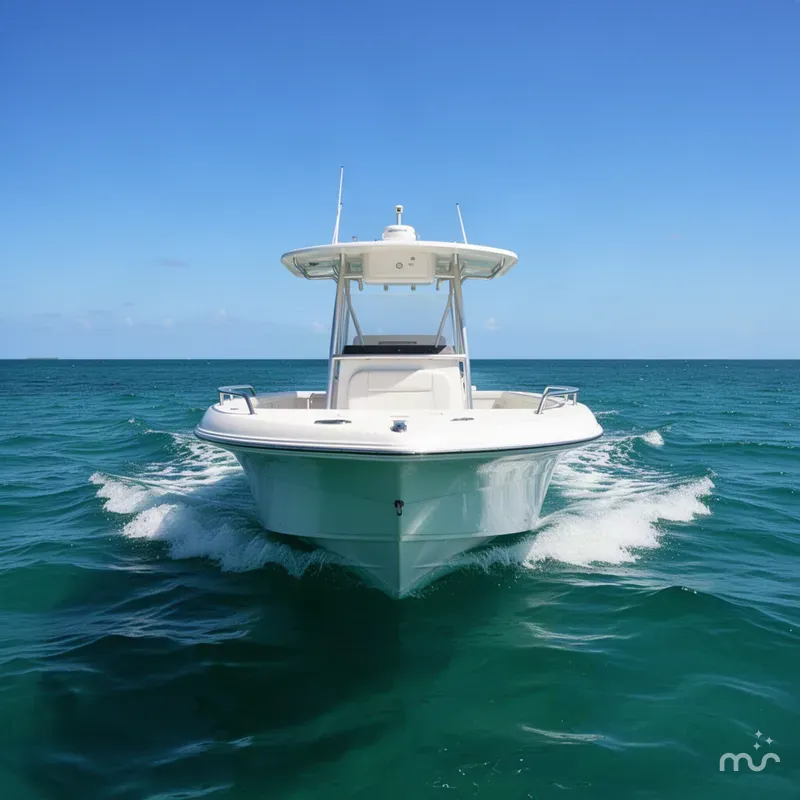 Slide: The Image of Clearwater 1900 Center Console 2010 - 1