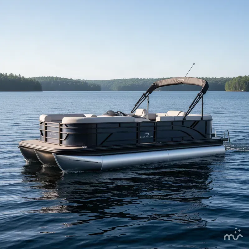 The Image of Bennington S-One Quad Bench 22 S1SR Tritoon 2027 - 0