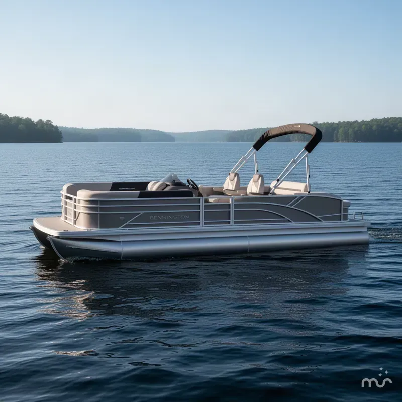 Slide: The Image of Bennington S-One Swingback 22 S1SB Tritoon 2027 - 2