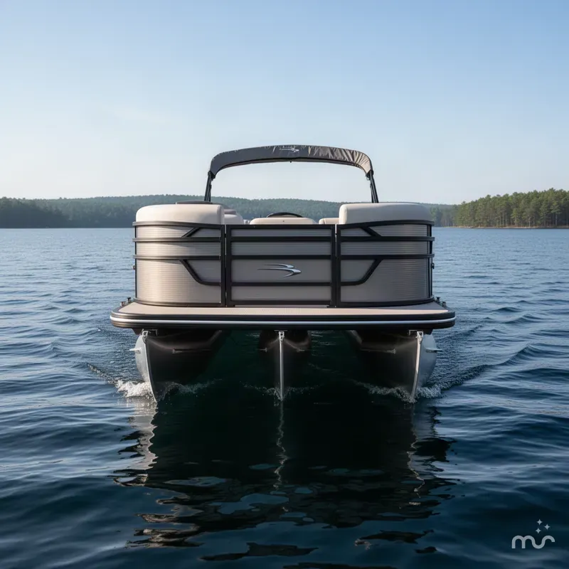 Slide: The Image of Bennington S-One Swingback 22 S1SB Tritoon 2027 - 2