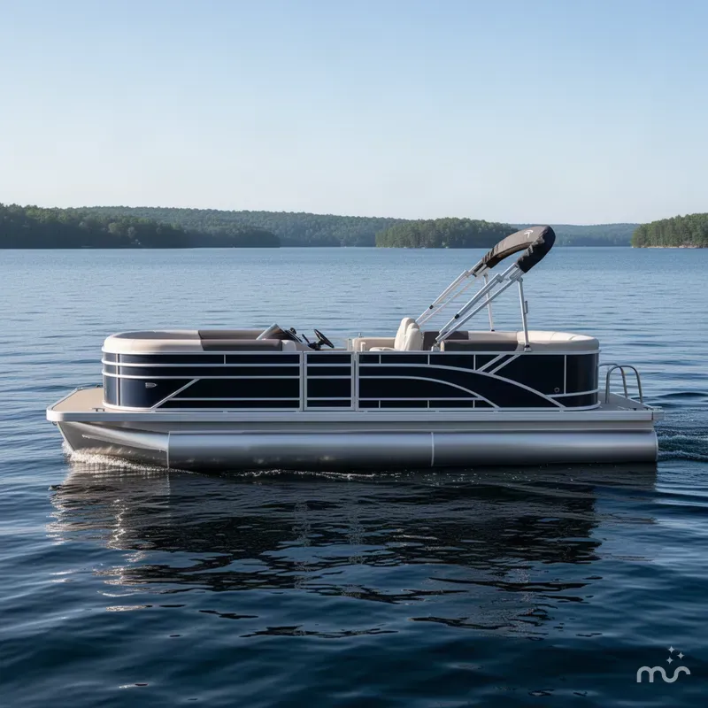 Slide: The Image of Bennington S-One Quad Bench 22 S1SR Pontoon 2027 - 1