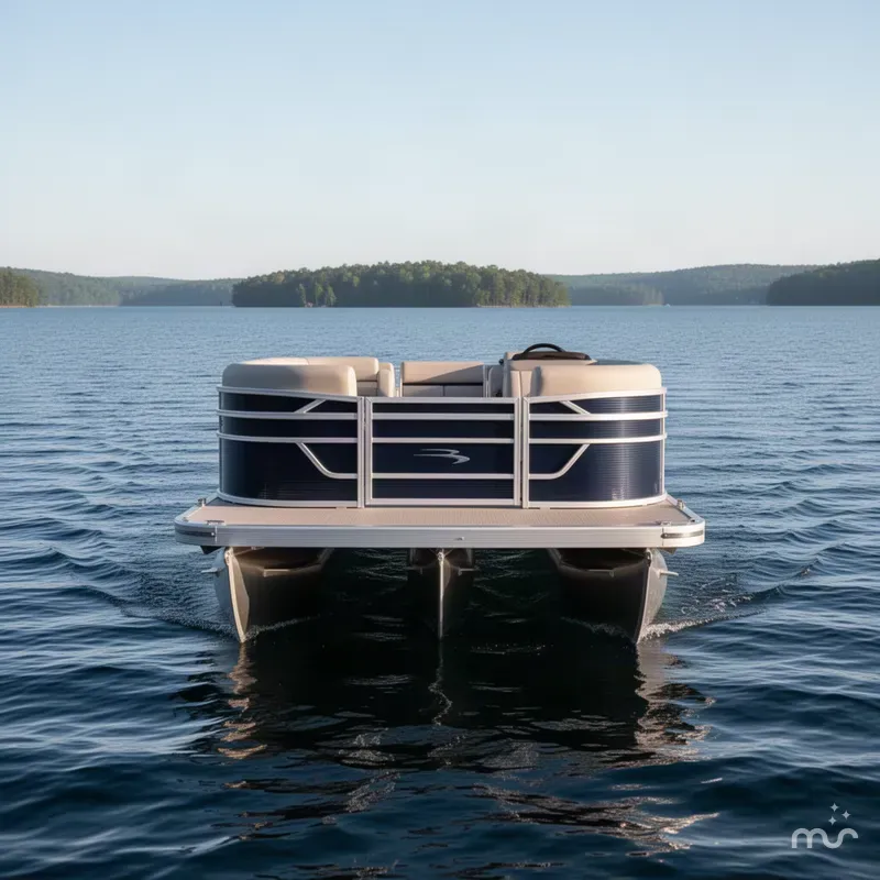 Slide: The Image of Bennington S-One Quad Bench 22 S1SR Pontoon 2027 - 2