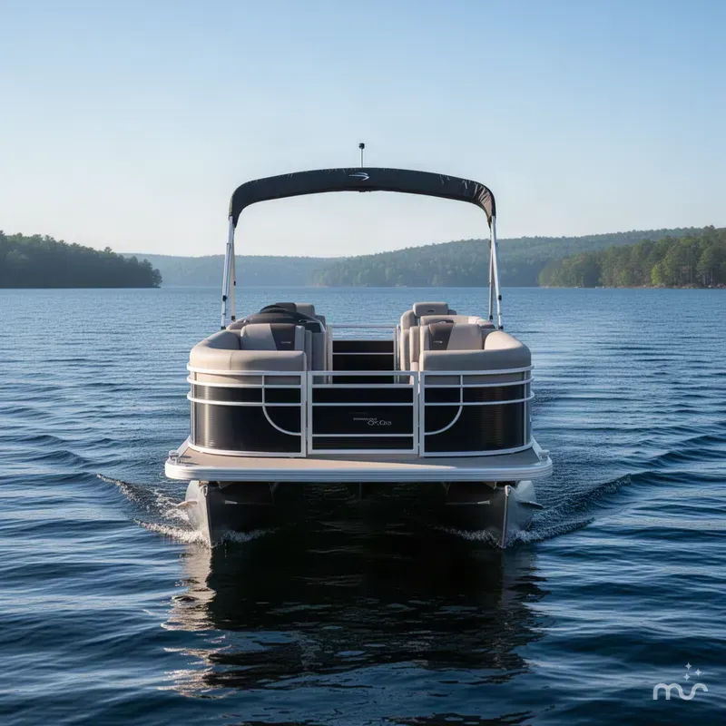 Slide: The Image of Bennington S-One Quad Bench 22 S1SR Pontoon 2027 - 3