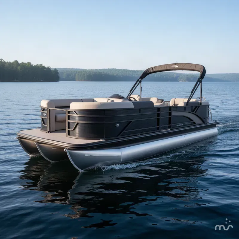 The Image of Bennington S-One Quad Bench 22 S1SR Tritoon 2027 - 0