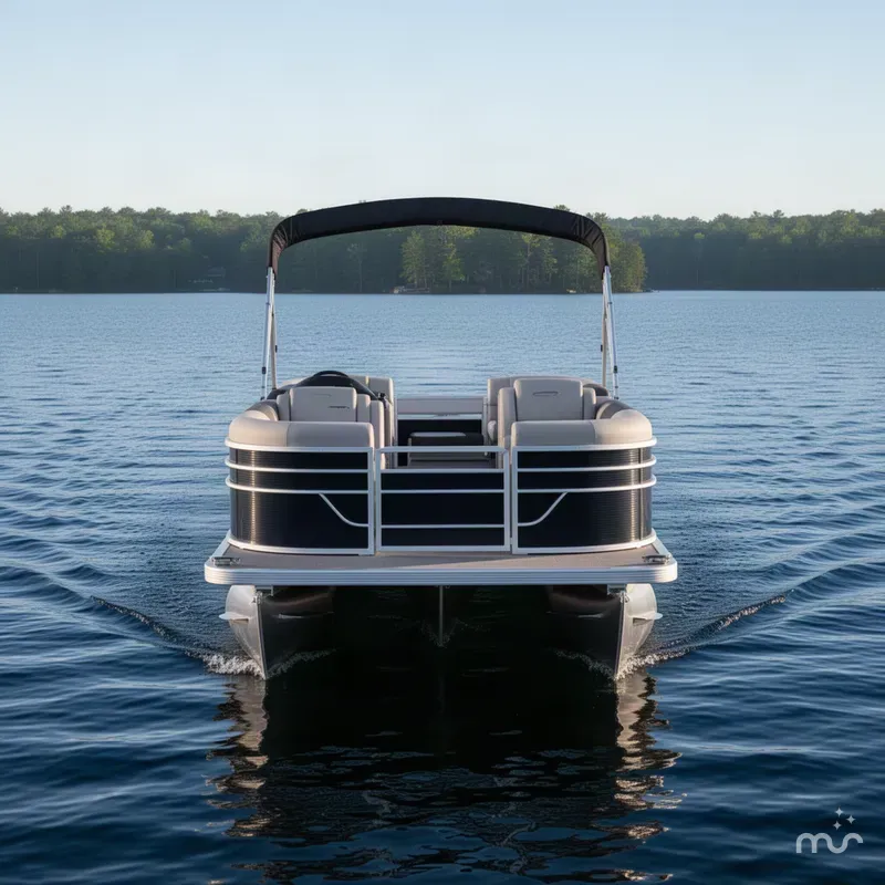 Slide: The Image of Bennington S-One Quad Bench 22 S1SR Tritoon 2027 - 3