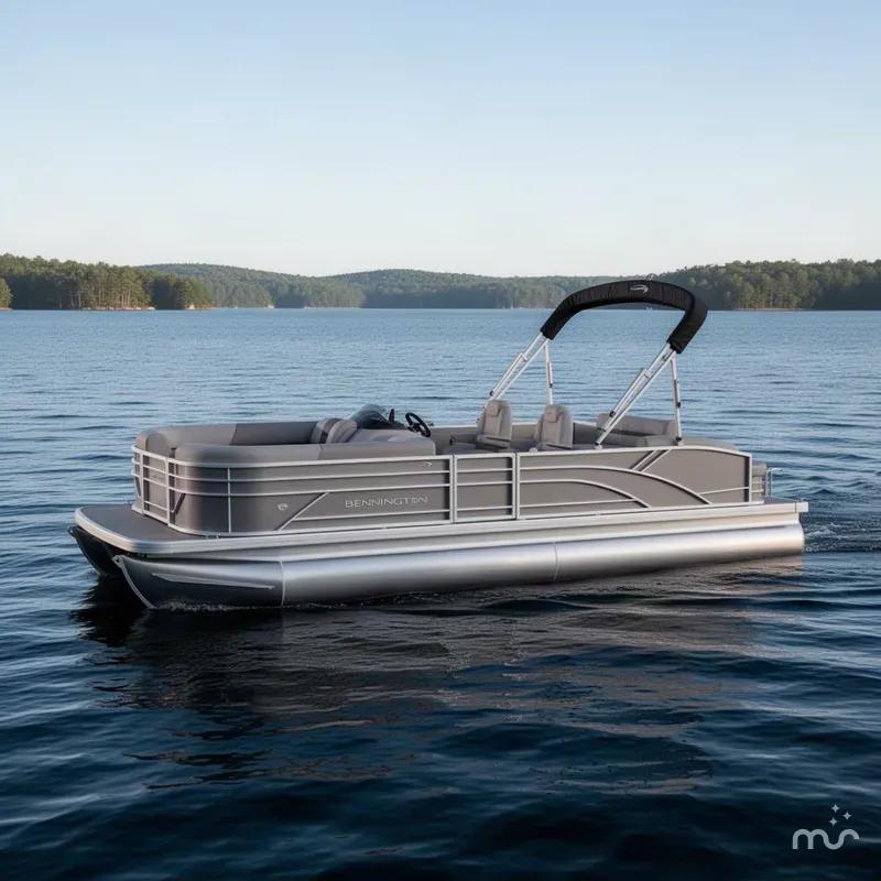 Slide: The Image of Bennington S-One Swingback 22 S1SB Tritoon 2027 - 2