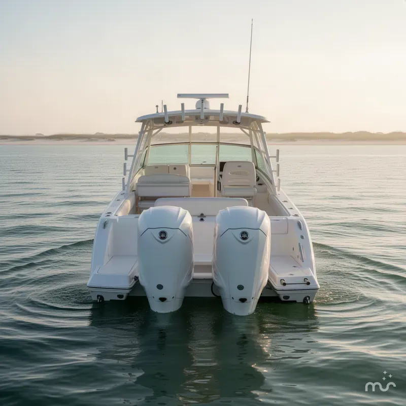 Slide: The Image of Cobia 330 Dual Console 2021 - 2