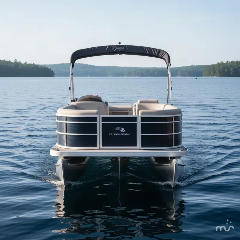 Slide: The Image of Bennington S Fishing 20 S1F Pontoon 2027 - 3