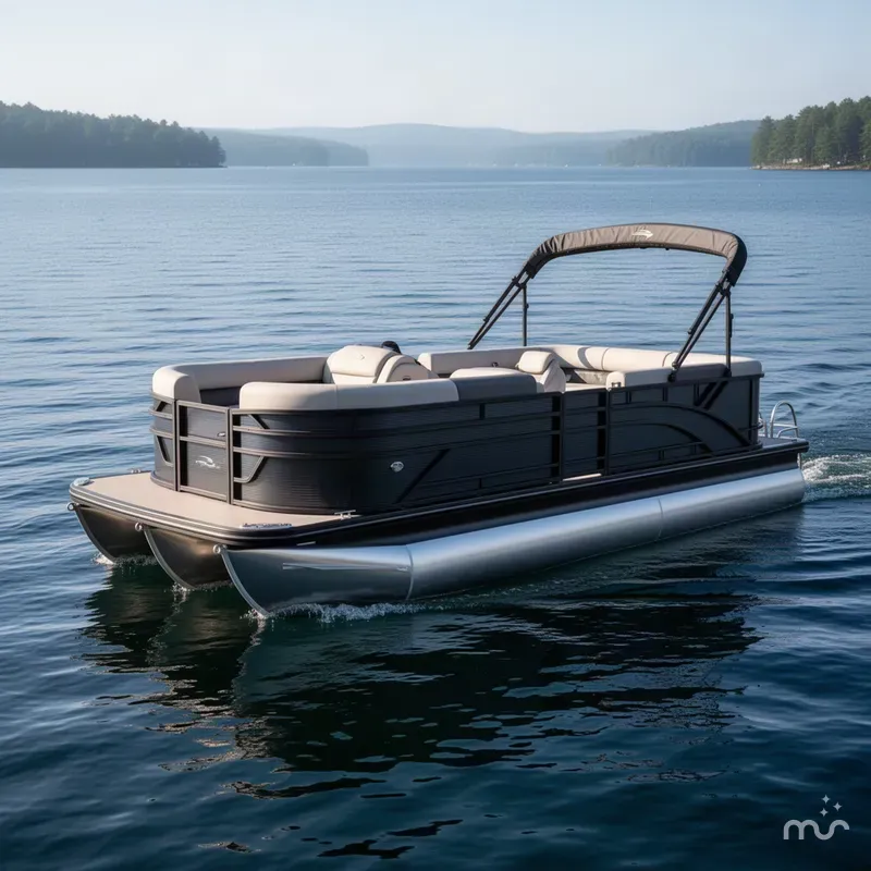 The Image of Bennington S-One Quad Bench 22 S1SR Tritoon 2027 - 0