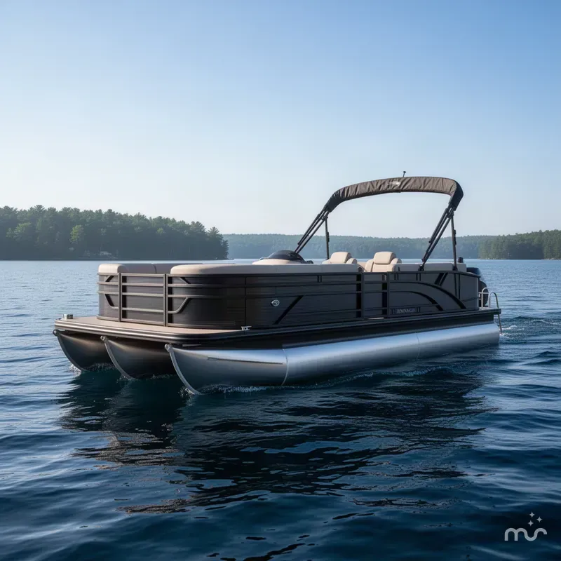 Slide: The Image of Bennington S-One Swingback 22 S1SB Tritoon 2027 - 2