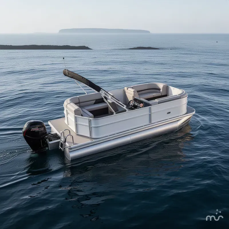 The Image of Sun Tracker Party Barge 20 DLX 2027 - 0