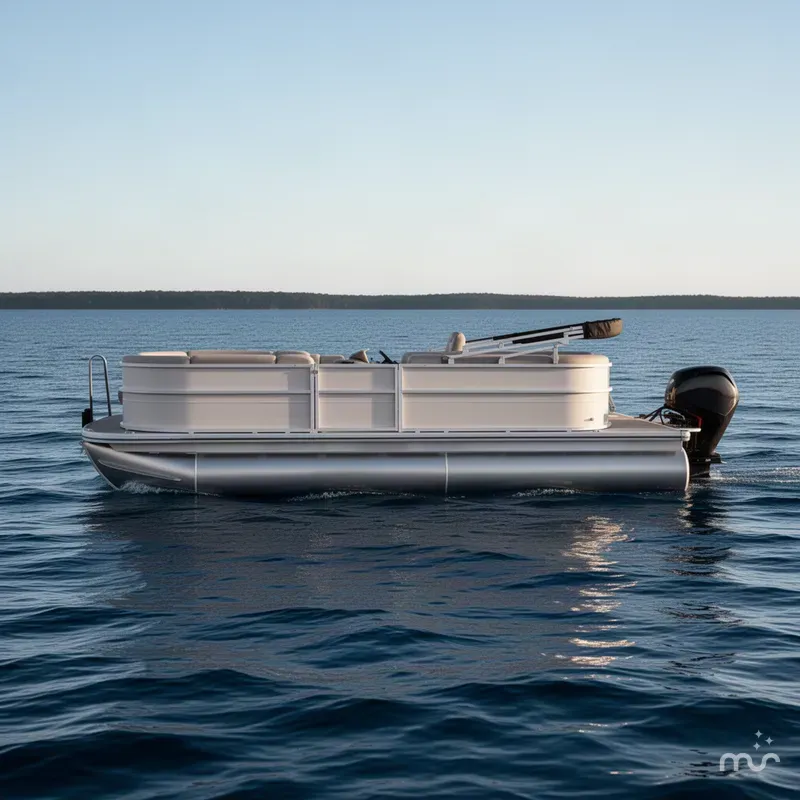 Slide: The Image of Sun Tracker Party Barge 20 DLX 2027 - 1
