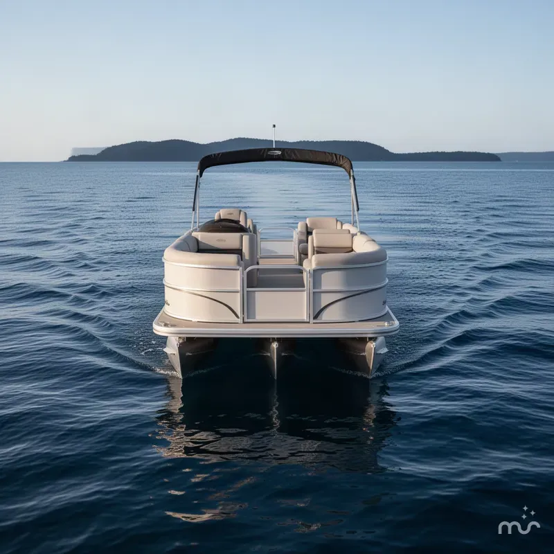 Slide: The Image of Sun Tracker Party Barge 20 DLX 2027 - 3