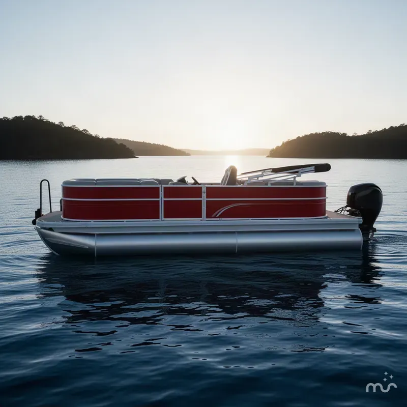 Slide: The Image of Sun Tracker Party Barge 22 DLX 2027 - 1