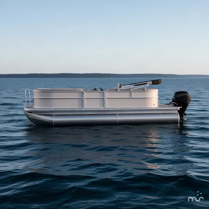 Slide: The Image of Sun Tracker Party Barge 20 DLX 2027 - 1