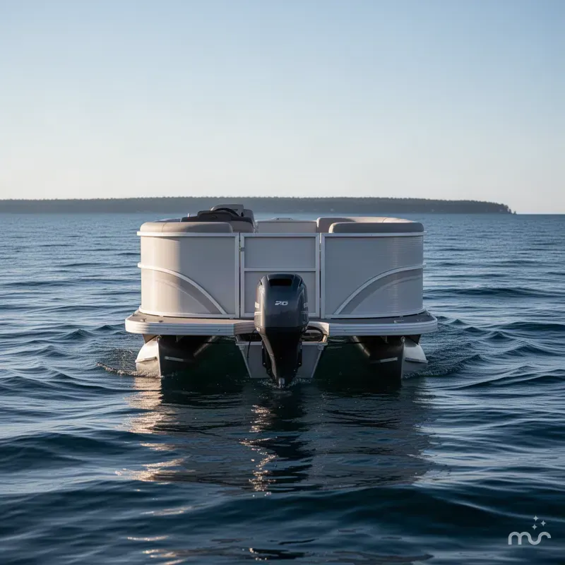 Slide: The Image of Sun Tracker Party Barge 20 DLX 2027 - 2