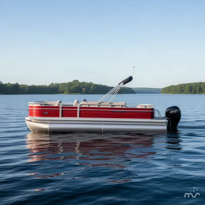 The Image of Sun Tracker Fishin' Barge 22 DLX 2027 - 0