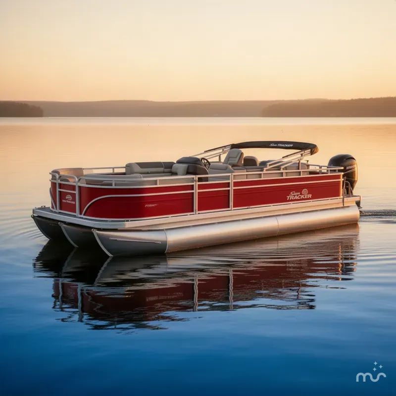 The Image of Sun Tracker Fishin' Barge 22 DLX 2027 - 0