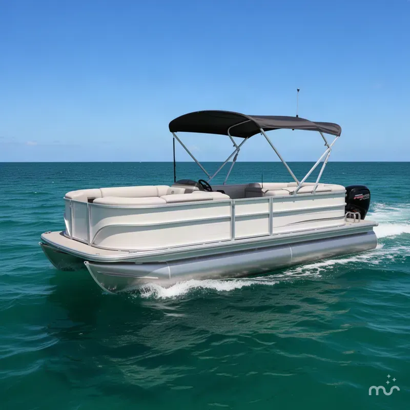 The Image of Sun Tracker Party Barge 20 DLX 2027 - 0
