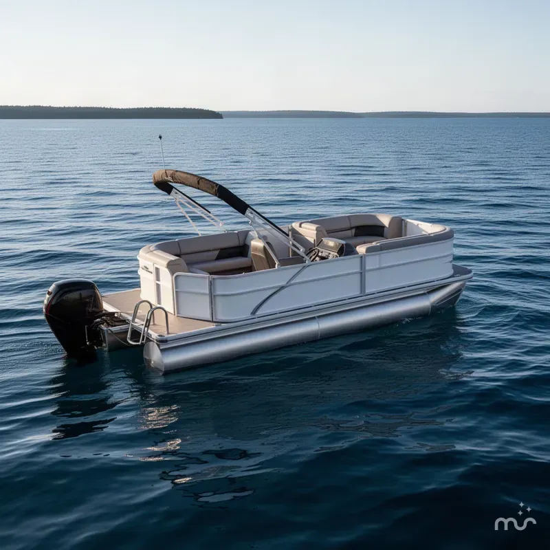 The Image of Sun Tracker Party Barge 20 DLX 2027 - 0