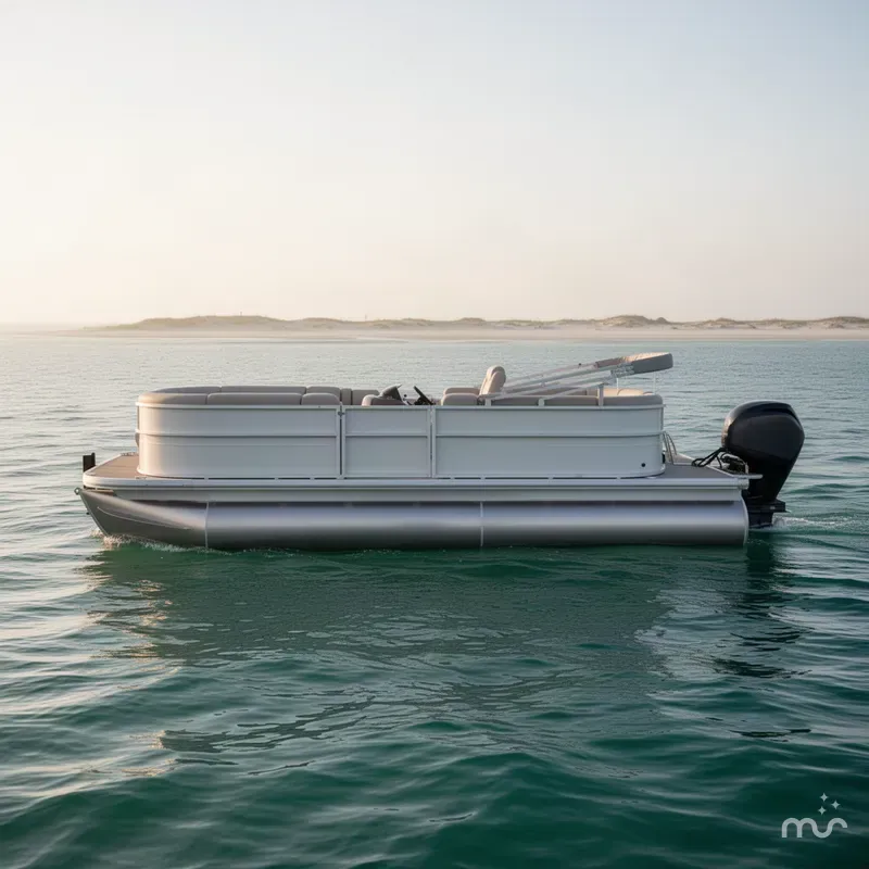 Slide: The Image of Sun Tracker Party Barge 20 DLX 2027 - 1