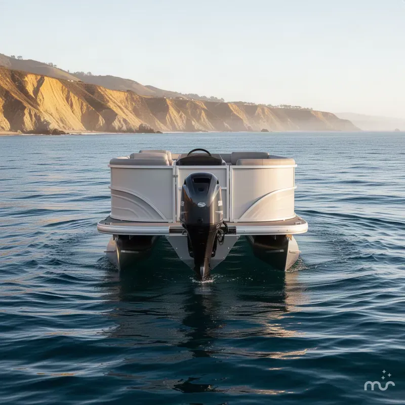 Slide: The Image of Sun Tracker Party Barge 20 DLX 2027 - 1