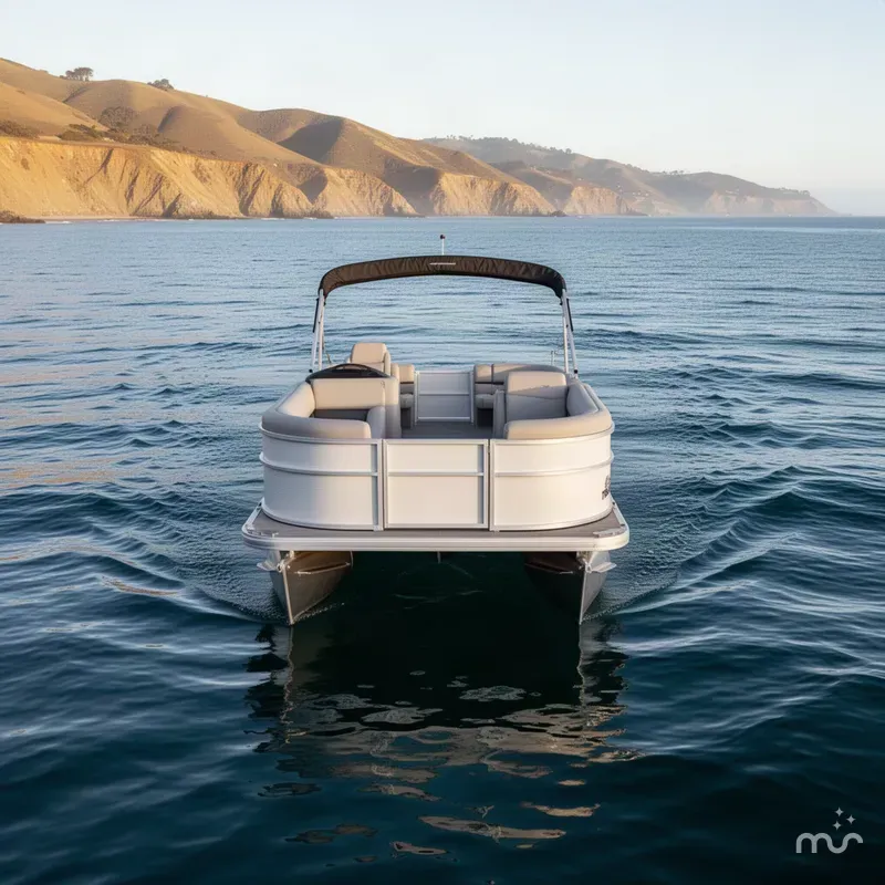Slide: The Image of Sun Tracker Party Barge 20 DLX 2027 - 2
