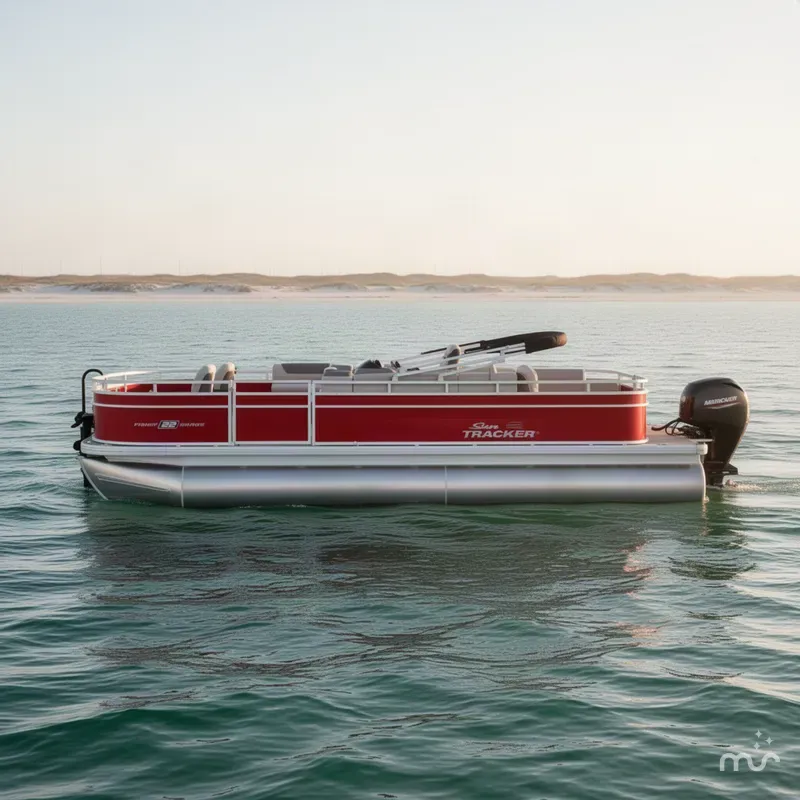 The Image of Sun Tracker Fishin' Barge 22 DLX 2027 - 0