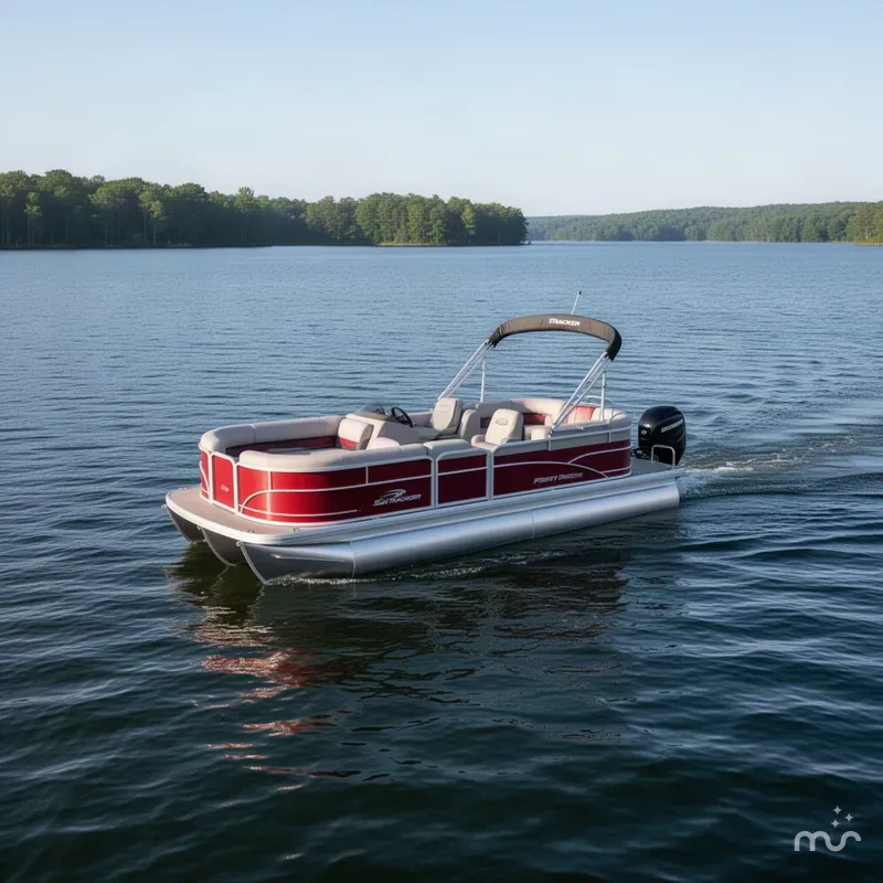 The Image of Sun Tracker Party Barge 22 DLX 2027 - 0