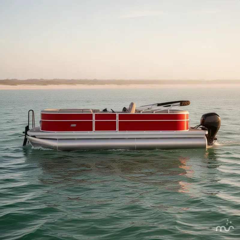 Slide: The Image of Sun Tracker Party Barge 22 DLX 2027 - 1