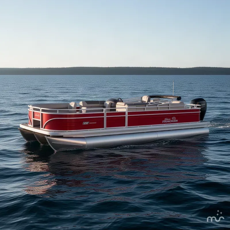 The Image of Sun Tracker Fishin' Barge 22 DLX 2027 - 0