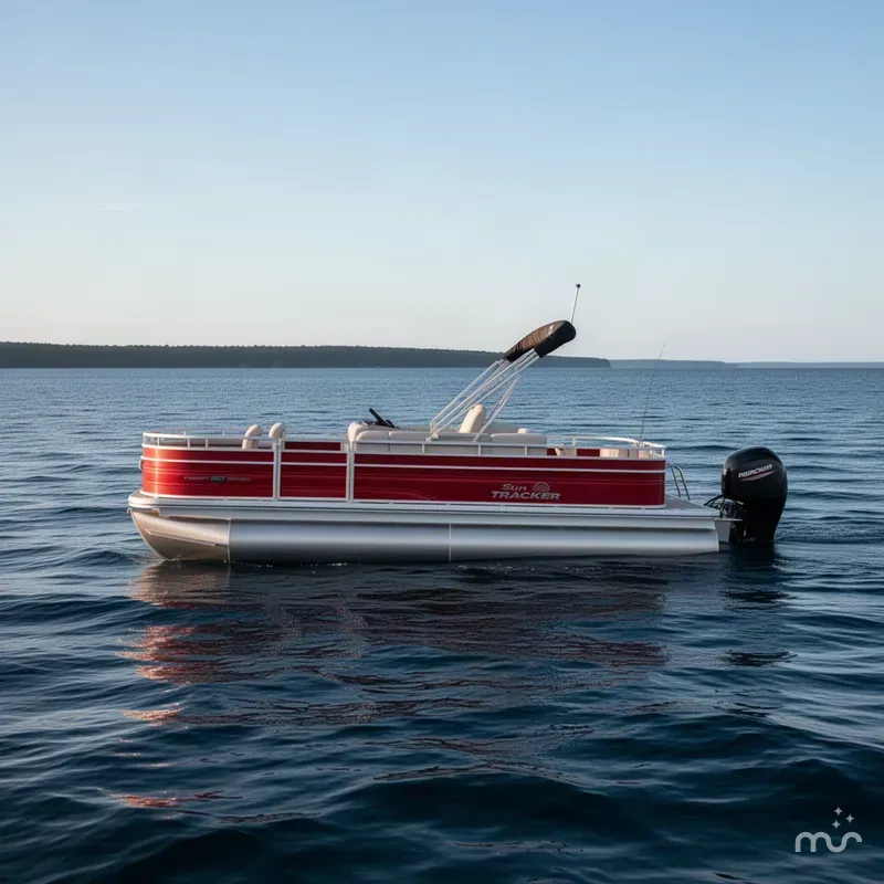 Slide: The Image of Sun Tracker Fishin' Barge 22 DLX 2027 - 1