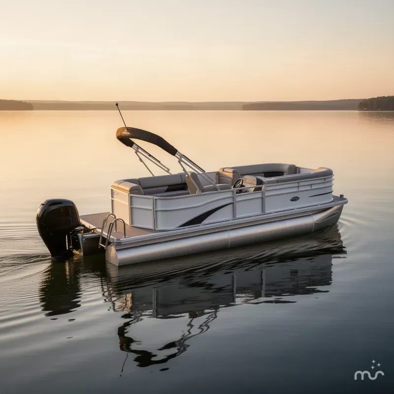 The Image of Sun Tracker Party Barge 20 DLX 2027 - 0