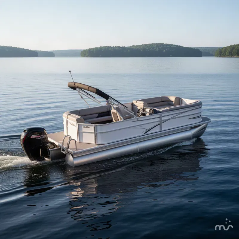 The Image of Sun Tracker Party Barge 20 DLX 2027 - 0