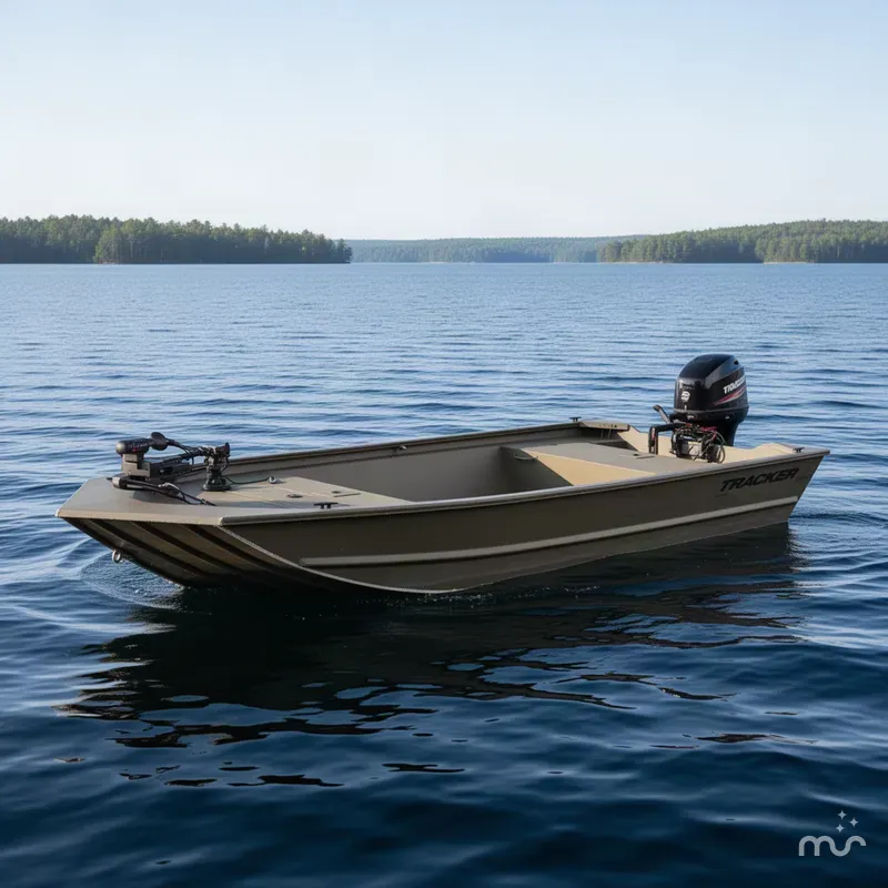 Slide: The Image of Tracker Grizzly 1648 Utility 2027 - 2