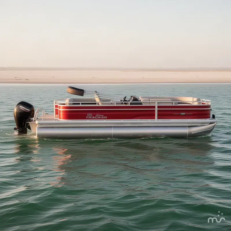 The Image of Sun Tracker Fishin' Barge 22 DLX 2027 - 0