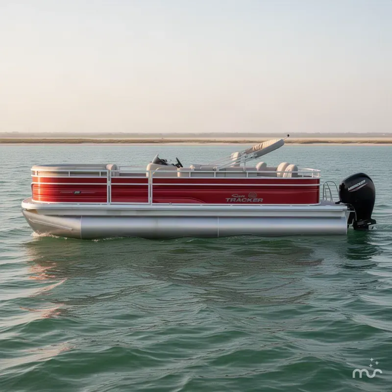 Slide: The Image of Sun Tracker Fishin' Barge 22 DLX 2027 - 1
