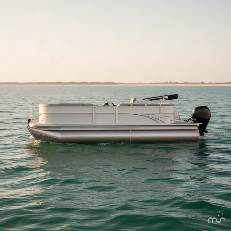 Slide: The Image of Sun Tracker Party Barge 20 DLX 2027 - 1