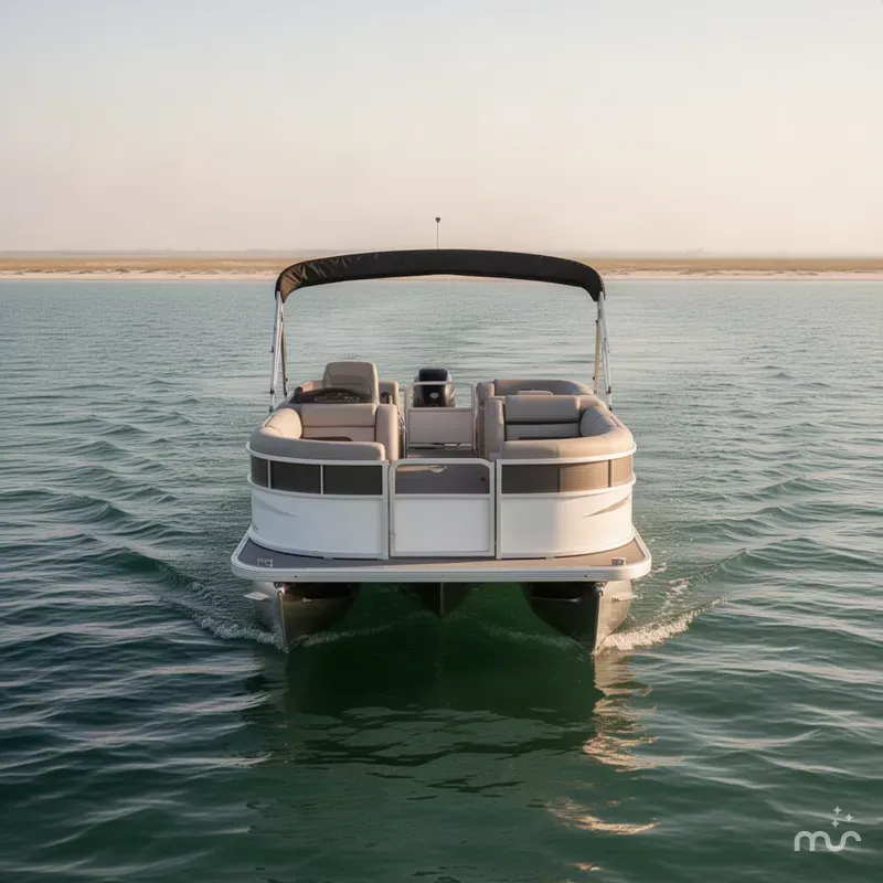 Slide: The Image of Sun Tracker Party Barge 20 DLX 2027 - 3