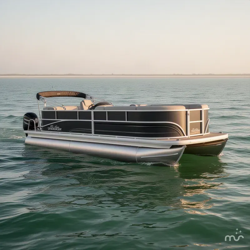The Image of Sun Tracker Party Barge 22 DLX 2027 - 0