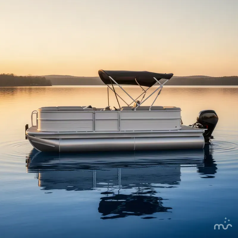 Slide: The Image of Sun Tracker Party Barge 20 DLX 2027 - 2