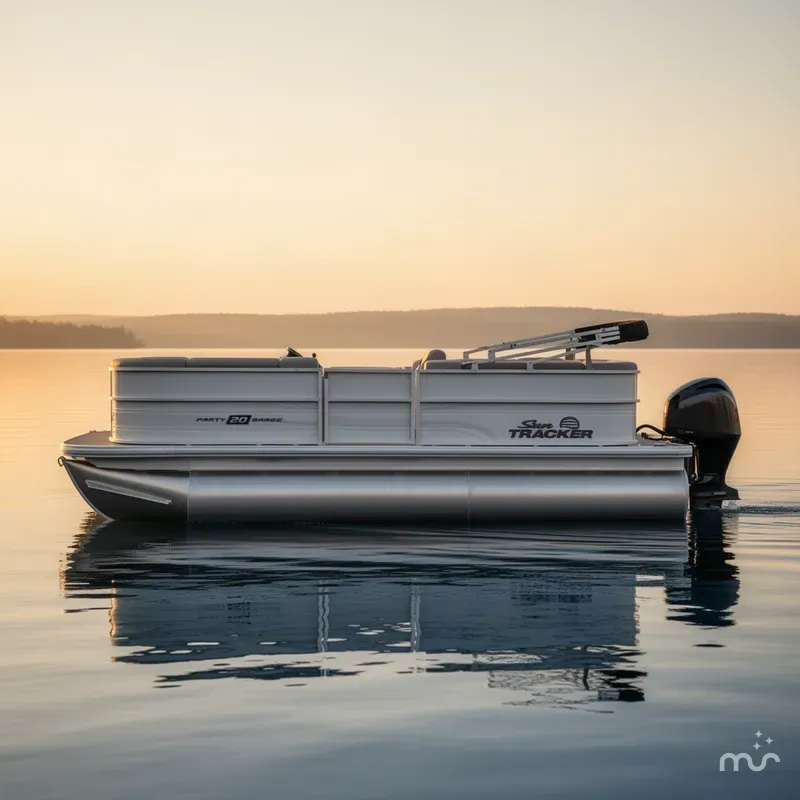 The Image of Sun Tracker Party Barge 20 DLX 2027 - 0