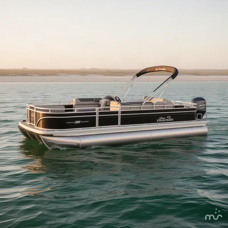 The Image of Sun Tracker Fishin' Barge 22 DLX 2027 - 0