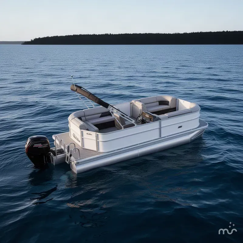 The Image of Sun Tracker Party Barge 20 DLX 2027 - 0