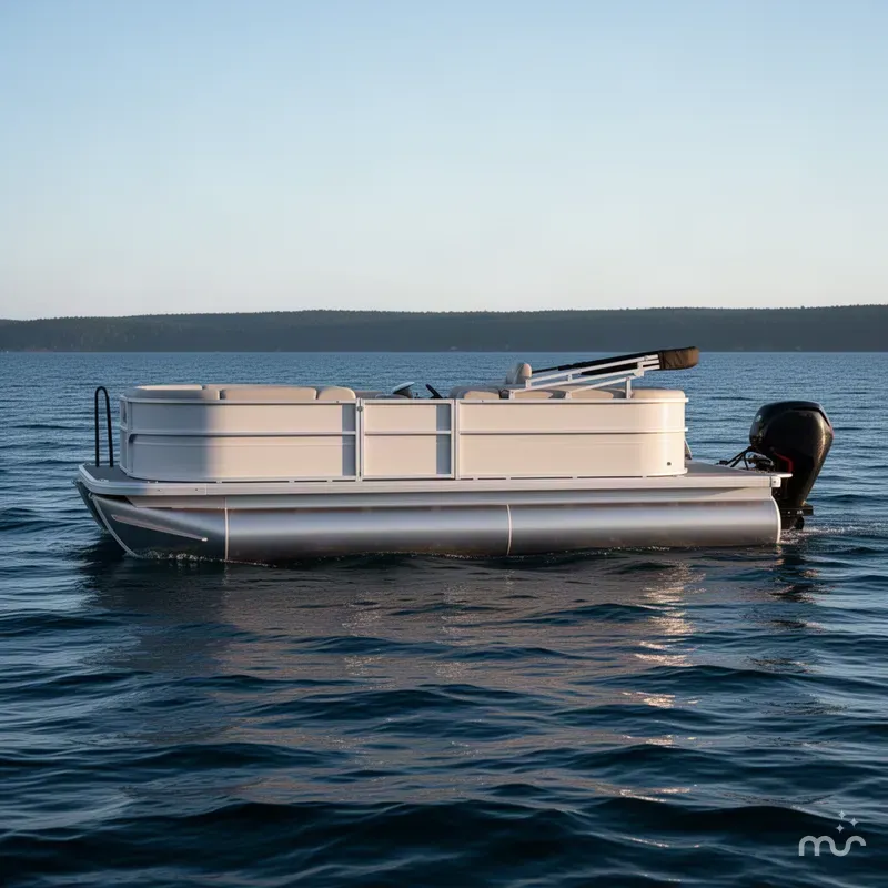 Slide: The Image of Sun Tracker Party Barge 20 DLX 2027 - 1