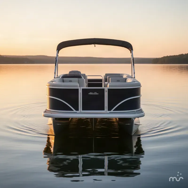 Slide: The Image of Sun Tracker Party Barge 20 DLX 2027 - 1